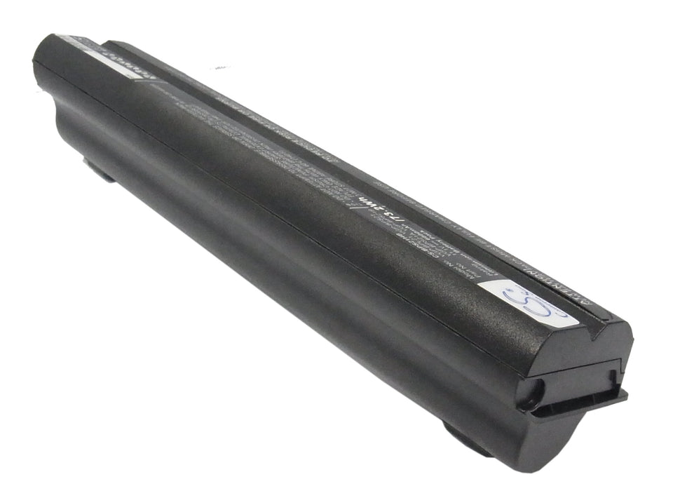 Sony AIO VPCF11JFX B VAIO VPCF11M1E PCG-81311L VAIO VGN-AW41JF VAIO VGN-AW41MF VAIO VGN-AW41XH V 6600mAh Black Laptop and Notebook Replacement Battery-2