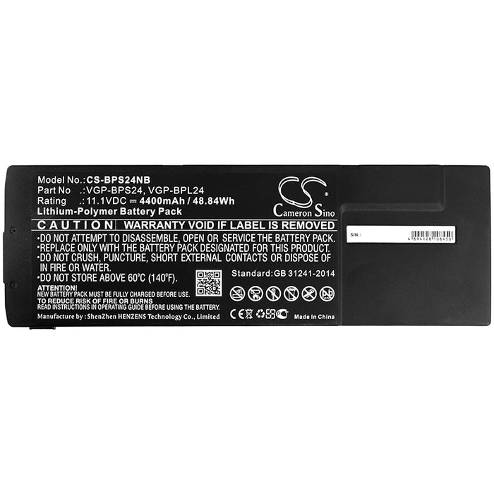 Sony PCG-41215L PCG-41216L PCG-41216W PCG-41217 PCG-41217L VAIO SVS13112EGB VAIO SVS13112EHW VAIO SVS13112ENB  Laptop and Notebook Replacement Battery-3
