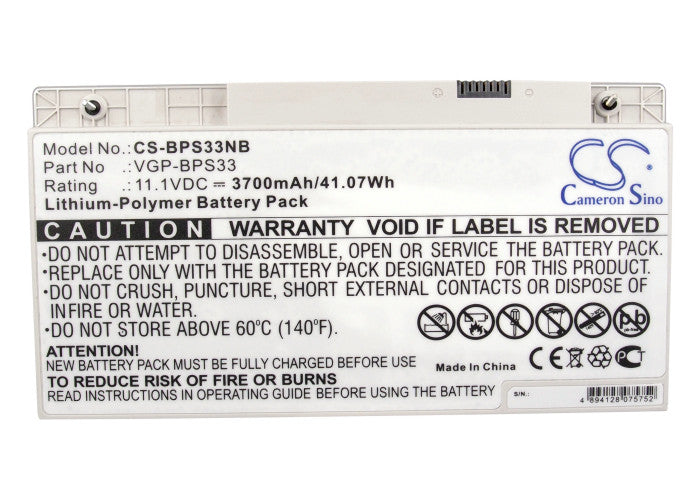 Sony SVT-14 SVT-14 Touchscreen Ultrabooks SVT-14118CC SVT14118CCS SVT-15 Touchscreen Ultrabooks SVT-1511M1E Laptop and Notebook Replacement Battery-5