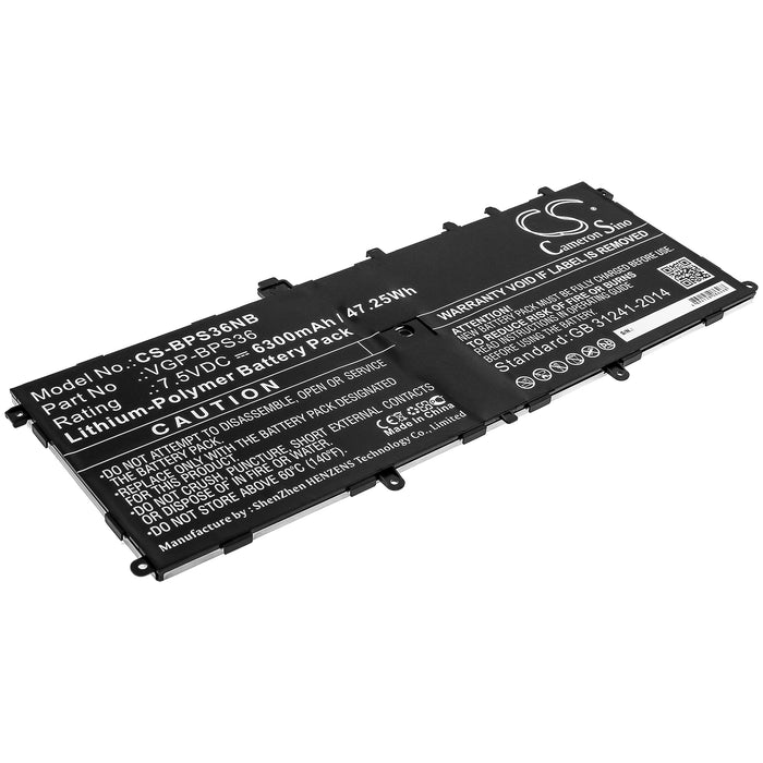 Sony SVD13211CG SVD13211CGB SVD13211CW SVD13216PW  Replacement Battery-main