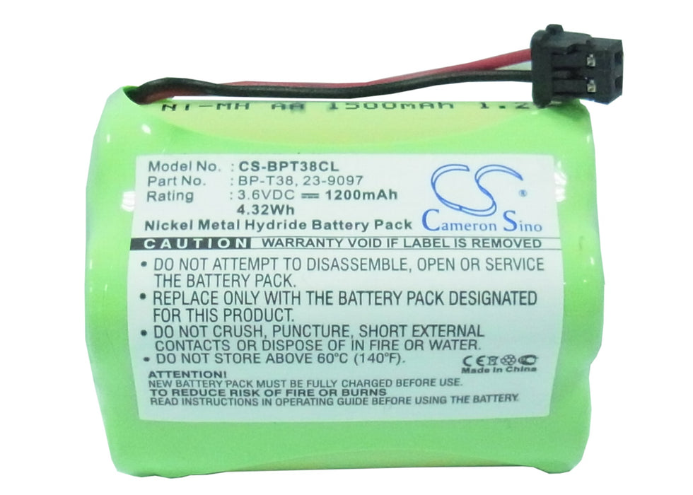 Radio Shack 23-9097 43-8031 43-8032 43-8033 9602083 960-2083 Cordless Phone Replacement Battery-5