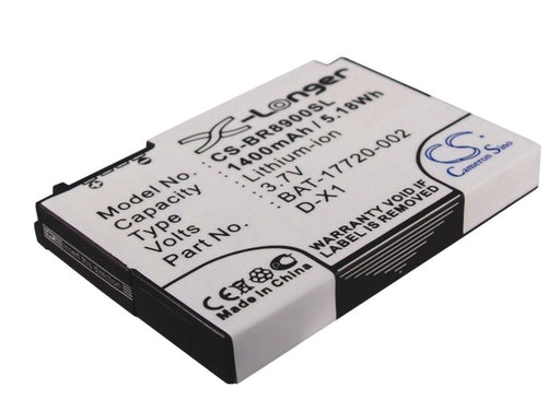 Blackberry 8900 8900 Curve 9500 Storm 9500 Thunder Replacement Battery-main