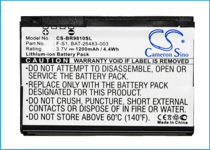 Blackberry Jennings Torch Torch 2 9810 Torch 9800 Torch 9810 Torch Slider 9800 1200mAh Mobile Phone Replacement Battery-5