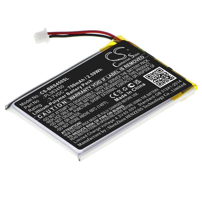 BlueParrott S450 S450-XT Headphone Replacement Battery