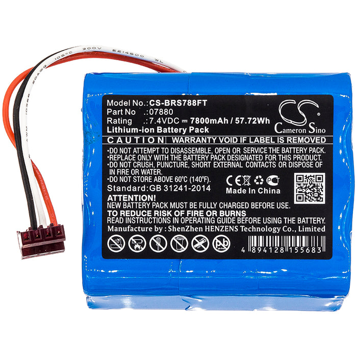 Bright Star 07802 07815 07816 07817 07835 07855 07857 LightHawk 7800mAh Flashlight Replacement Battery-3