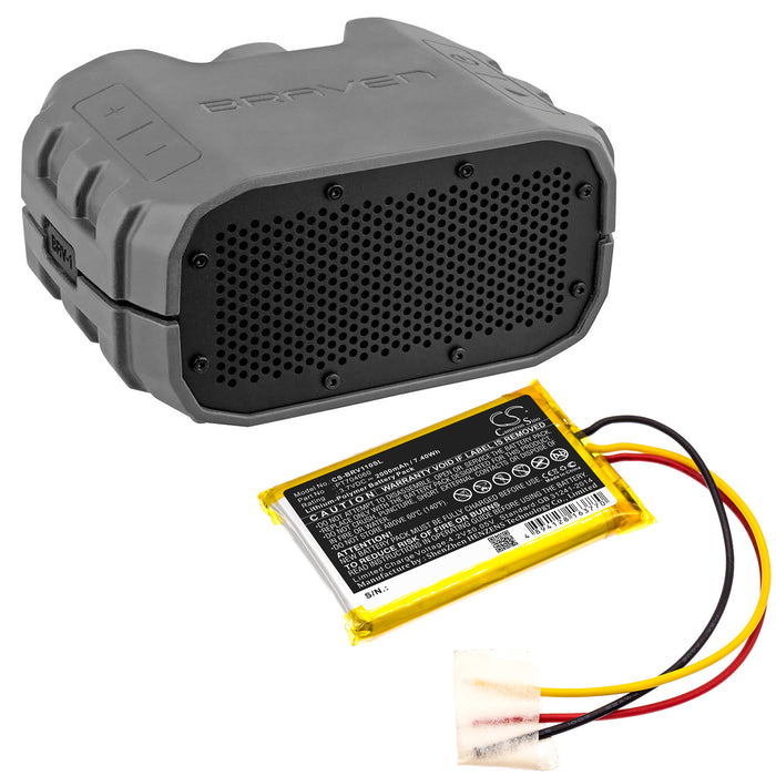 Braven BRV-1S BRV-1s Ultra Rugged Speaker Replacement Battery-5