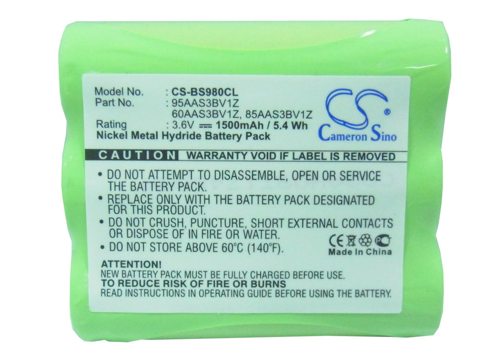 Cidco 102794-01 104212-01 60AAS3B1Z 60AAS3B2 60AAS3BV1Z 60AAS3BZ 728900019062 72890-001-9602 85AAS3BV1Z CL-940 CL-9 Cordless Phone Replacement Battery-5