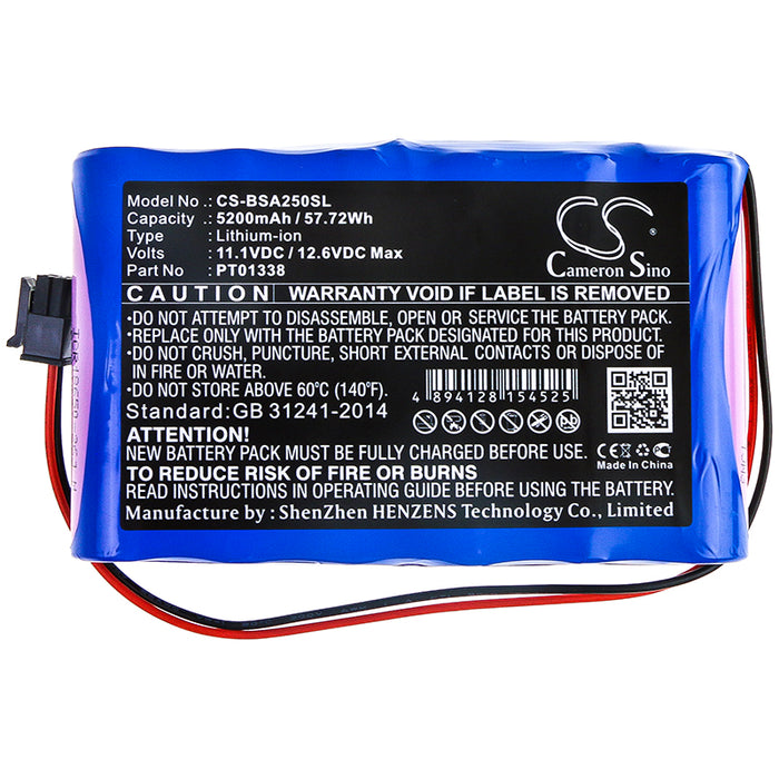 Bird SA2500 SA-2500 SA6000EX SA-6000EX Replacement Battery-3