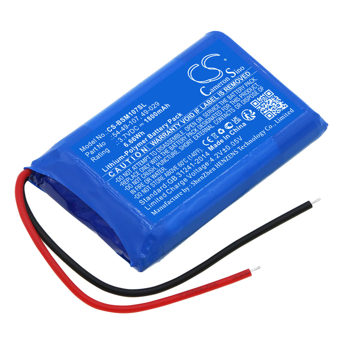 Biosystems MultiPro Multigas Monitor Survey Multimeter and Equipment Replacement Battery