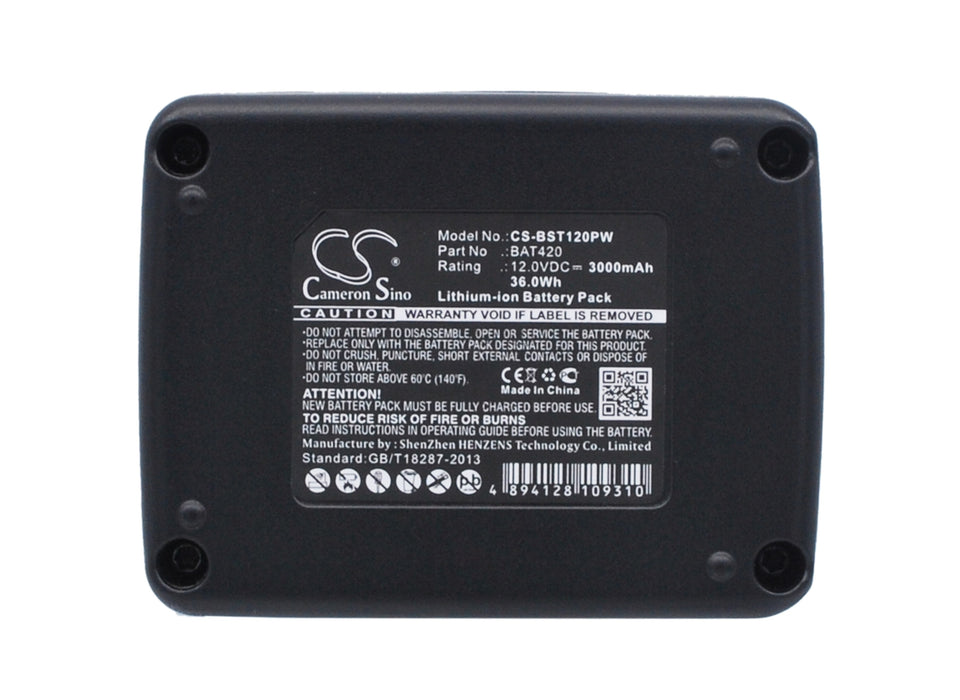 Bosch 12-Volt Max Tools All 12V MAX Pod Ba 3000mAh Replacement Battery-5