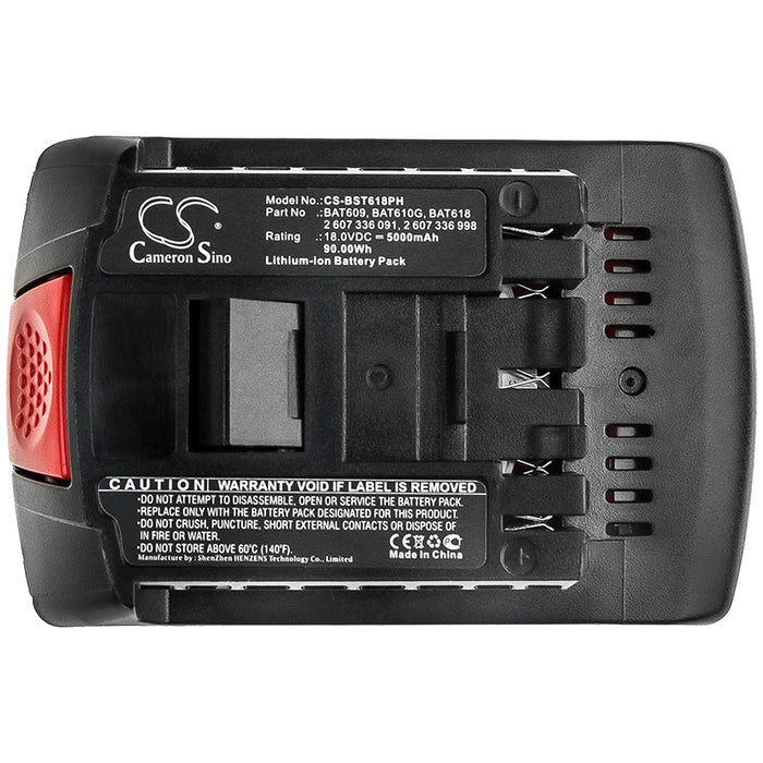Bosch 17618 17618-01 25618-01 25618-02 266 5000mAh Replacement Battery-5