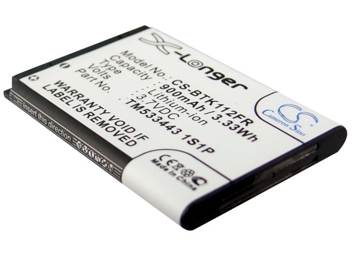 Blaupunkt BT Drive Free 111 BT Drive Free 112 BT Drive Free 211 BT Drive Free 311 900mAh DVD Player Replacement Battery-2