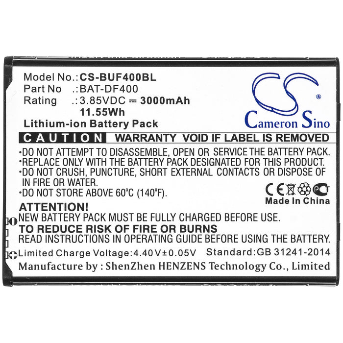 Bluebird EF400 Replacement Battery-5