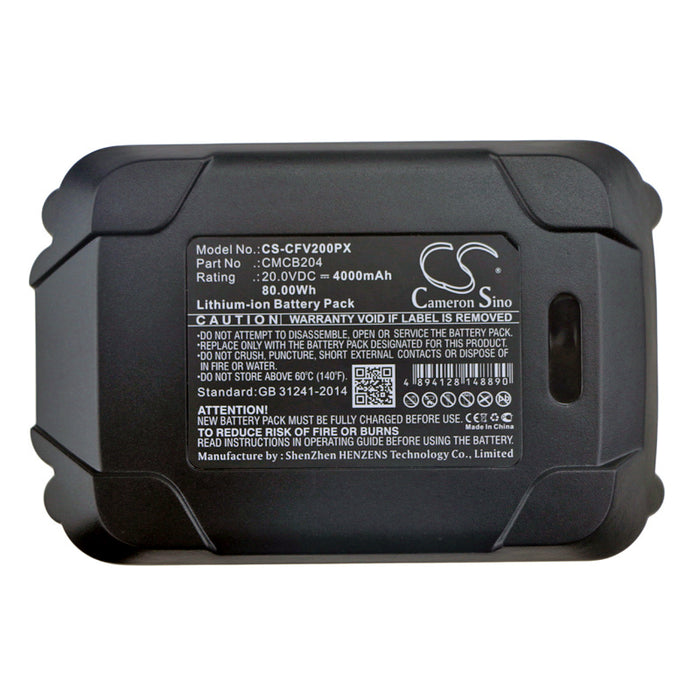 Craftsman 16GA Straight Finish Nailer 18GA 4000mAh Replacement Battery-6