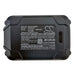 Craftsman 16GA Straight Finish Nailer 18GA 4000mAh Replacement Battery-6