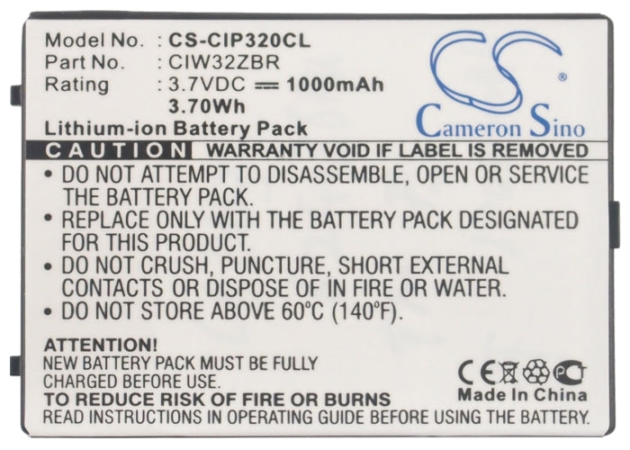 Cisco Linksys WIP300 WIP320 Cordless Phone Replacement Battery-5