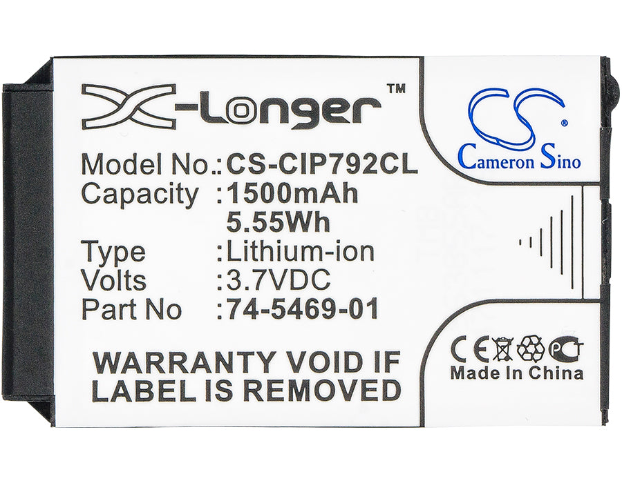 Cisco 7026G 74-5468-01 7925 7925G 7925G-EX 7926 7926G CP-7925G-A-K9 CP-7925G-EX-K9 CP-BATT-7925G-STD Cordless Phone Replacement Battery-5