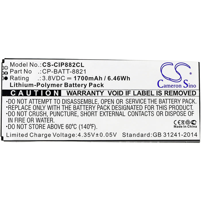 Cisco 8821 CP-8821-EX-K9-BUN CP-8821-K9-BUN Wireless IP Phone 8821 1700mAh Cordless Phone Replacement Battery-5