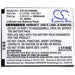Cilico F880 F880P F880PEU Replacement Battery-3