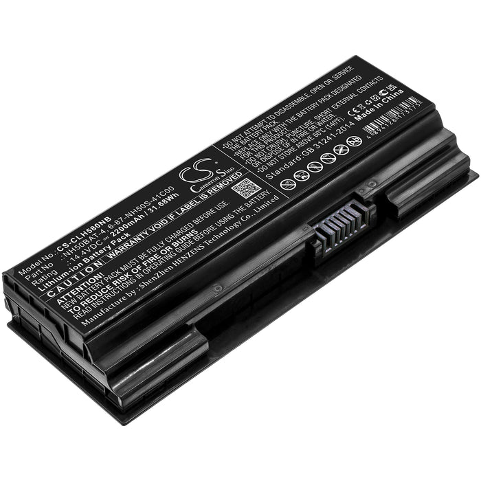 Sager G58R G70R NP6854 NP6854 NH58RHQ NP6855 NP6855 NH58RAQ NP6856 NP6856 NH58RCQ NP6856-S NP6875 NP6875 NH70R Laptop and Notebook Replacement Battery