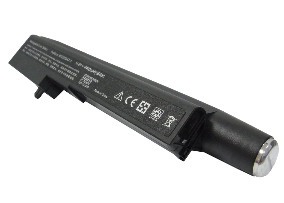 Clevo M72 M72X M72XR M72XS M72XSR M72XT M7 4400mAh Replacement Battery-main