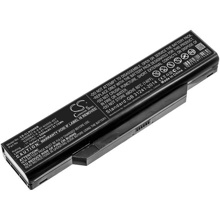 Clevo N130BU N130WU N131BU N131WU NP3130 Laptop and Notebook Replacement Battery