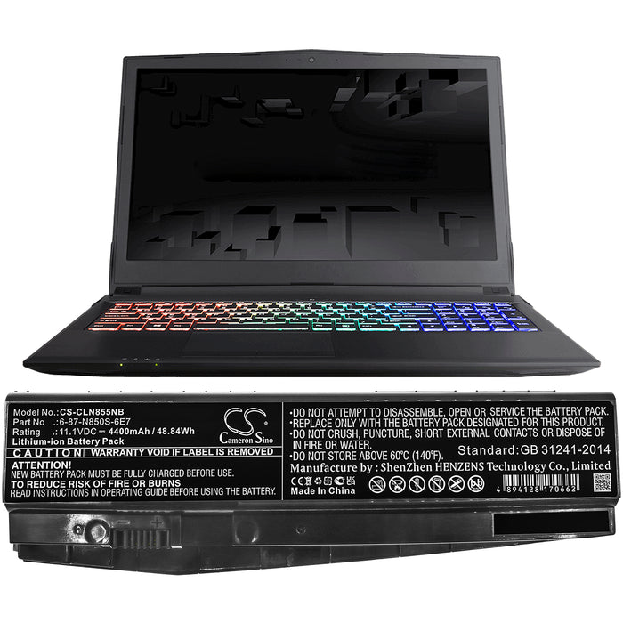 Thunderobot PLUS-U5F PLUS-U5G PLUS-U5TA ST-PLUS ST-PLUS TB Laptop and Notebook Replacement Battery-6