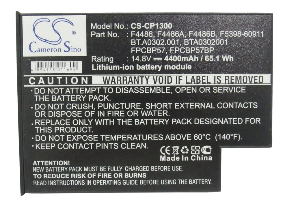 Acer Aspire 1300 Aspire 1300DXV Aspire 1300XC Aspire 1300XV Aspire 1301XV Aspire 1302LC Aspire 1302X Aspire 13 Laptop and Notebook Replacement Battery-5