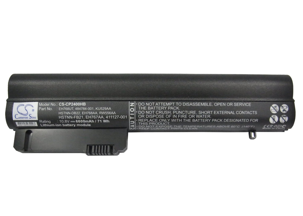HP 2533t EliteBook 2530p Laptop and Notebook Replacement Battery-5