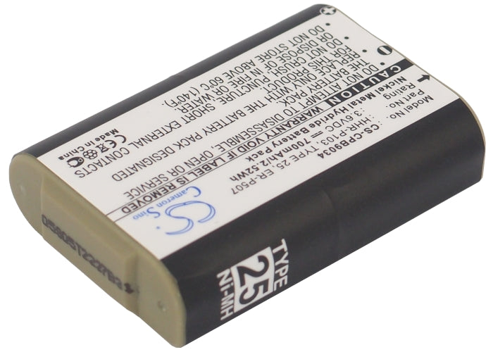 At&T 102 103 249 8058080000 80-5808-00-00 EP5902 EP590-2 EP5903 EP590-3 EP5962 BASE EP-5962 EP5962 HANDSET EP-5962  Cordless Phone Replacement Battery-2