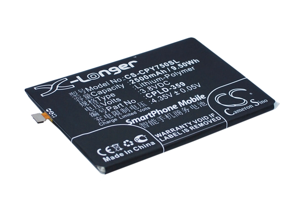 Coolpad T2-C01 Y75 Y76 Y80C Y80D Y90 Mobile Phone Replacement Battery-2