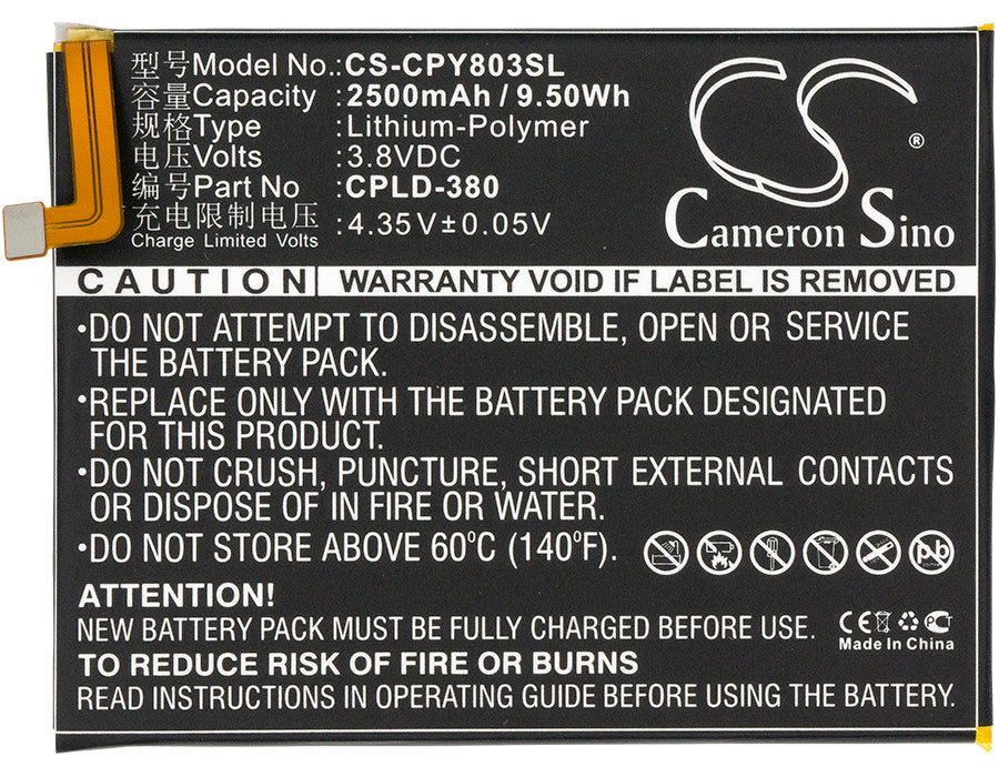 Coolpad Fengshang 3 Y803-9 Y91 Mobile Phone Replacement Battery-5