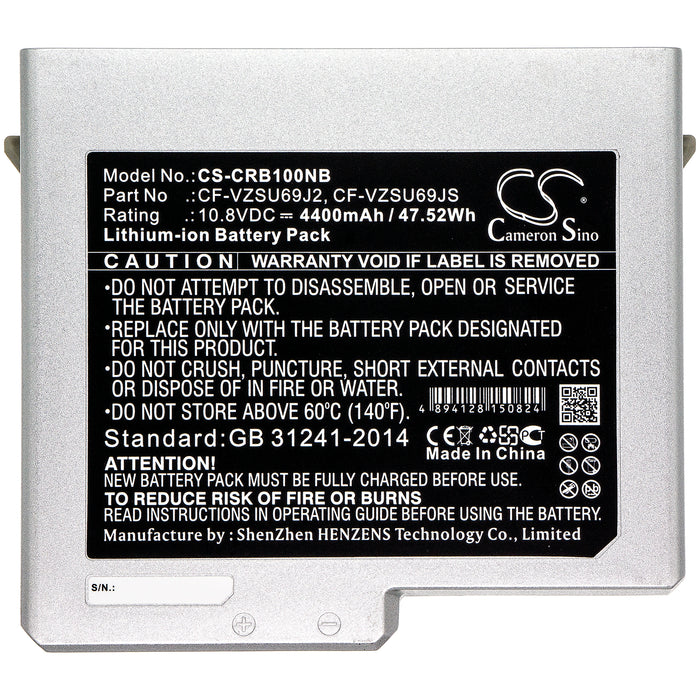 Panasonic Toughbook CF-B11 Toughbook CF-B10 Laptop and Notebook Replacement Battery-3