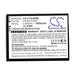 Casio S42 Barcode Replacement Battery