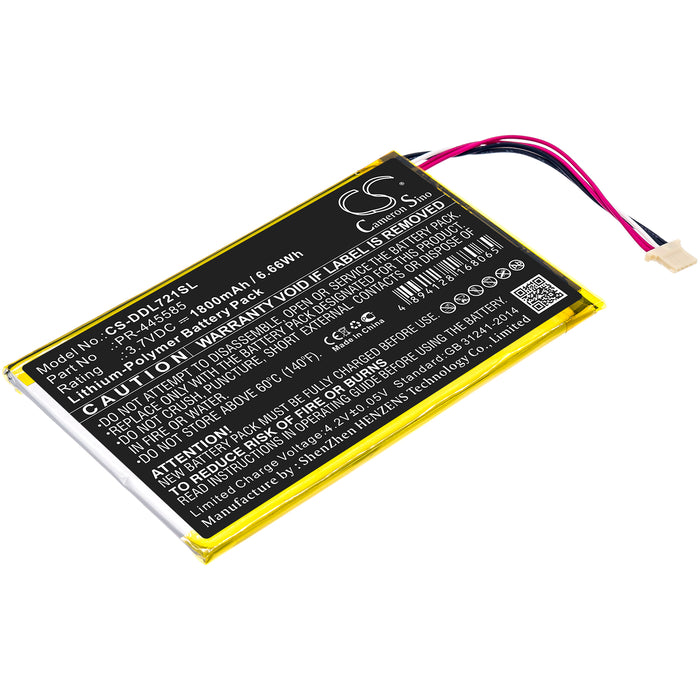 DigiLand DL7006 KB 7in Replacement Battery-main