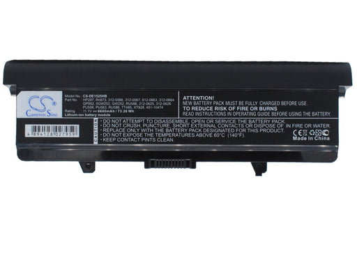 Dell Inspiron 1525 Inspiron 1526 Inspiron  6600mAh Replacement Battery-main