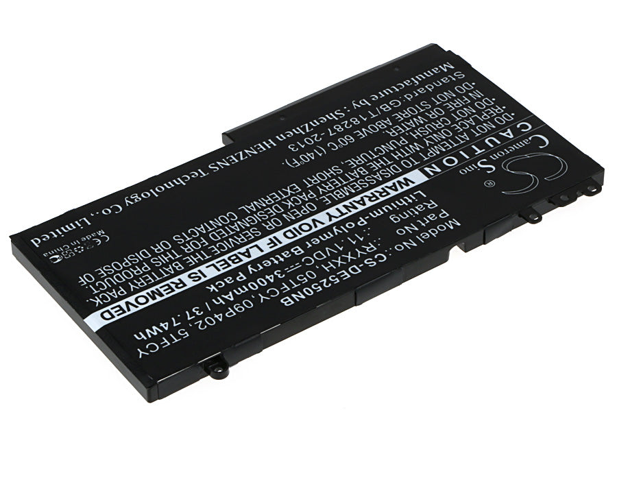 Dell Latitude 12 5000 Latitude 12 E5250 Latitude 12 E5250 P25S Latitude 12 E5250-5033 Latitude 12 E5250-5748 L Laptop and Notebook Replacement Battery-2