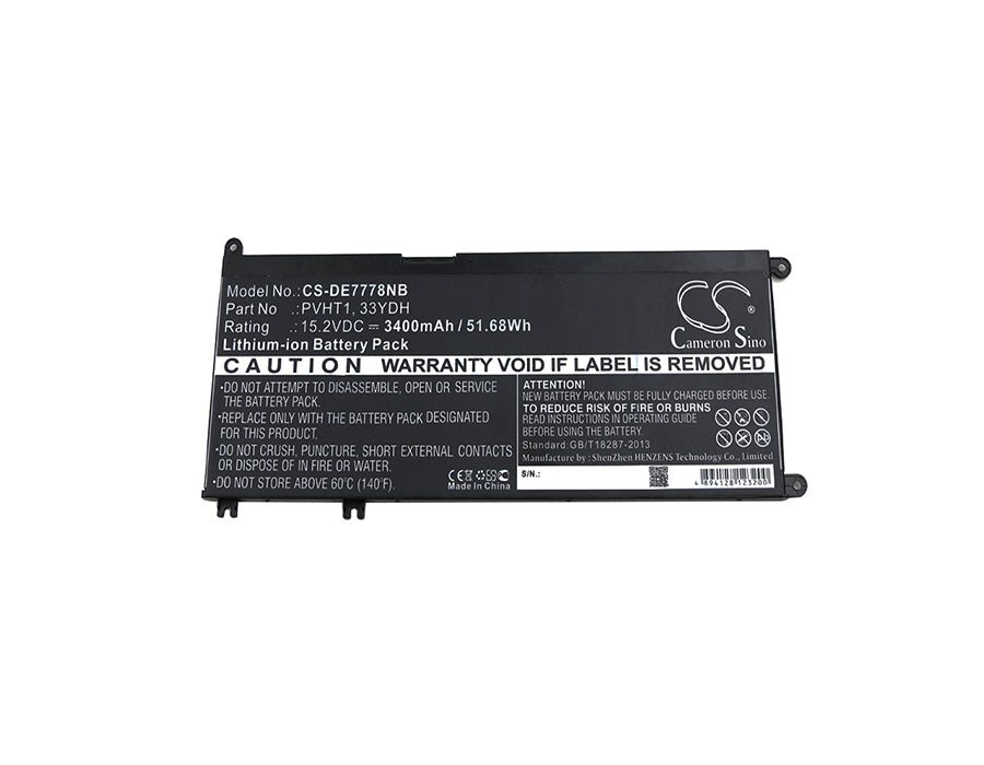 Dell DNCWSCB6106B G3 15 G3 15 3579 G3 17 3779 G3-3579(i5-8300H) G5 15 5587 G5 5587-D1545B G5 5587-D1745B G5 55 Laptop and Notebook Replacement Battery-3