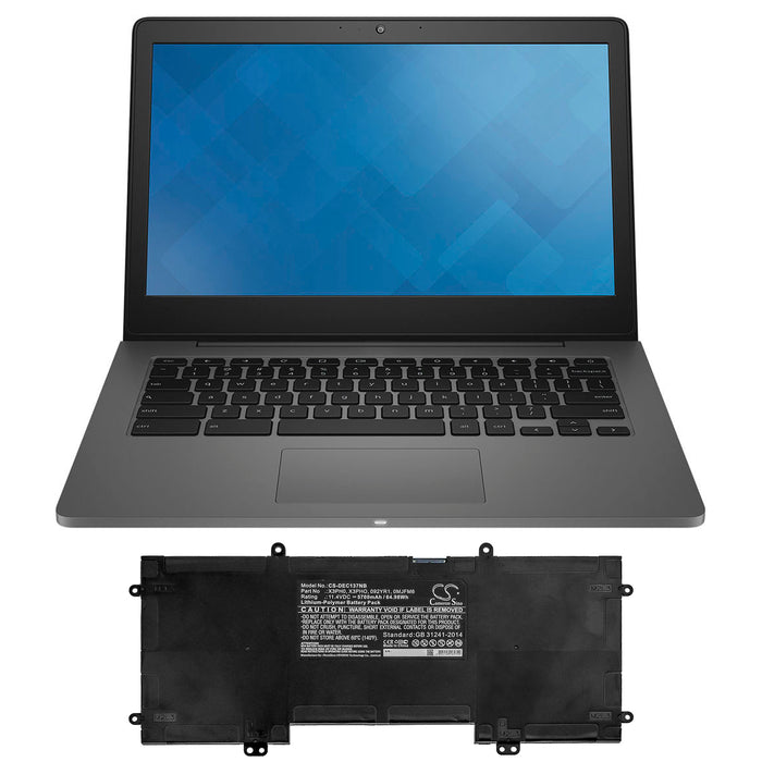 Dell Chromebook 13 7310 Laptop and Notebook Replacement Battery-4