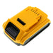 DeWalt 120V MAX 12V MAX Li-ion 20V MAX 60V MAX CL3.C18S DCB184 DCB184-XJ DCB184-XR DCD700 DCD710 DCD710D2-QW DC 2000mAh Power Tool Replacement Battery