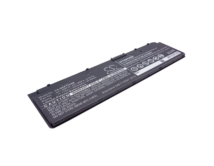 Dell Latitude 12-7000 Latitude E7240 Latitude E725 Replacement Battery-main