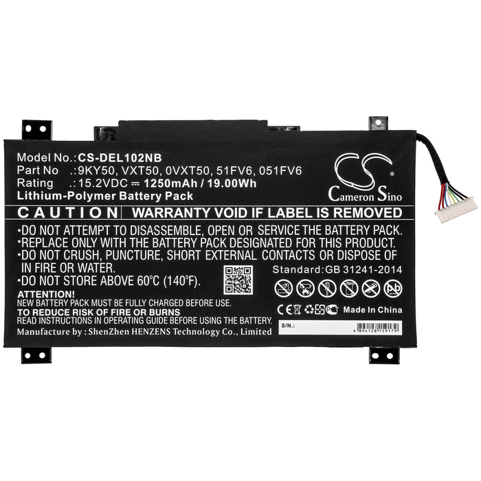 Dell Latitude 10 STE2 Laptop and Notebook Replacement Battery-3