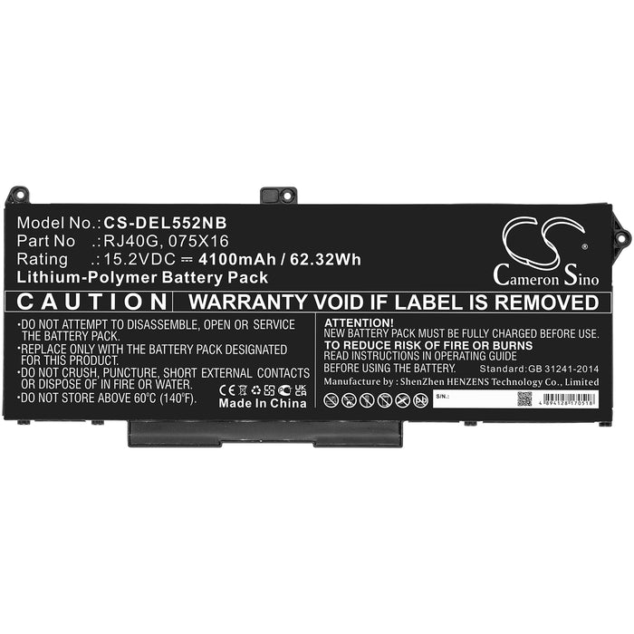 Dell Latitude 14 5420 Latitude 14 5420 CHKFM Latitude 14 5420 FDTCY Latitude 14 5420 XPC5H Latitude 15 5520 La Laptop and Notebook Replacement Battery-3