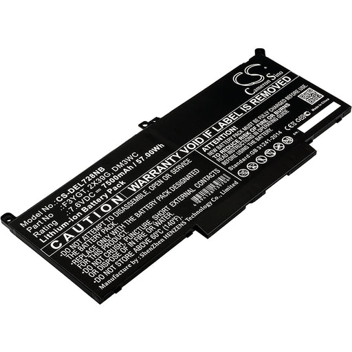 Dell CTOL7480-D1506CN CTOL7480-D1706CN Latitude 12 Replacement Battery-main