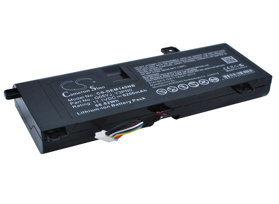 Dell Alienware 14 Alienware 14(Mid 2013) Alienware 14D-1528 Alienware 14X R3 Alienware A14 Alienware M14 Alien Laptop and Notebook Replacement Battery-2