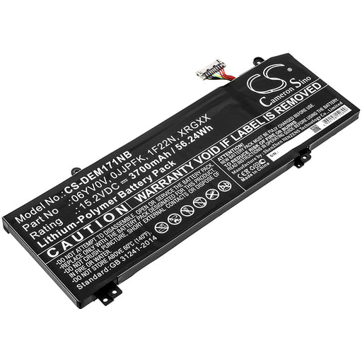 Dell ALIENWARE 2018 orion M15 ALIENWARE ALW15M-D17 Replacement Battery-main