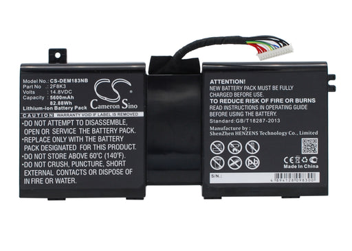 Dell Alienware 1 Alienware 17 Alienware 17 R5 Alie Replacement Battery-main