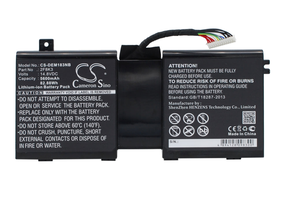 Dell Alienware 1 Alienware 17 Alienware 17 R5 Alie Replacement Battery-main