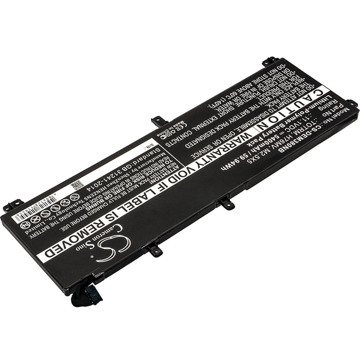 Dell Precision M3800 XPS 15 9530 XPS 15D-1528 XPS 15D-1721 XPS 15D-1728 XPS 15D-1828 XPS 15D-2528 XPS 15D-2721 Laptop and Notebook Replacement Battery-2