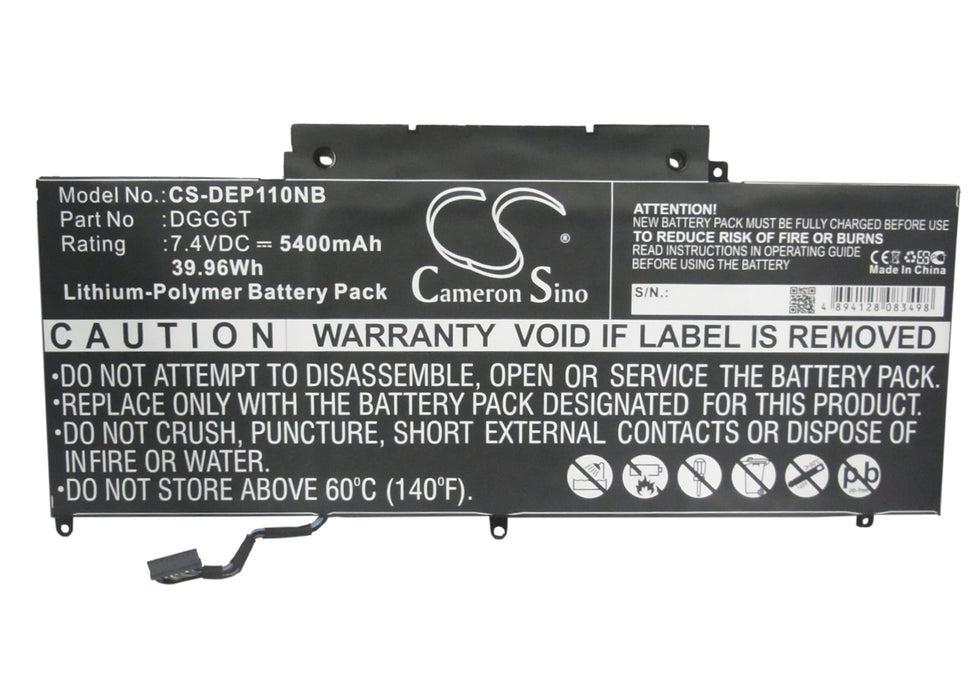 Dell XPS 11 XPS11-1308T XPS11-1508T XPS11D XPS11D-1308T XPS11D-1508T XPS11R XPS11R-1508T XPS11S Laptop and Notebook Replacement Battery-5